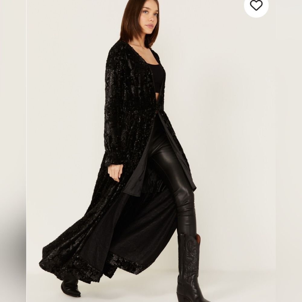 Shyanne Women's Velvet Sequin Duster Boot Barn